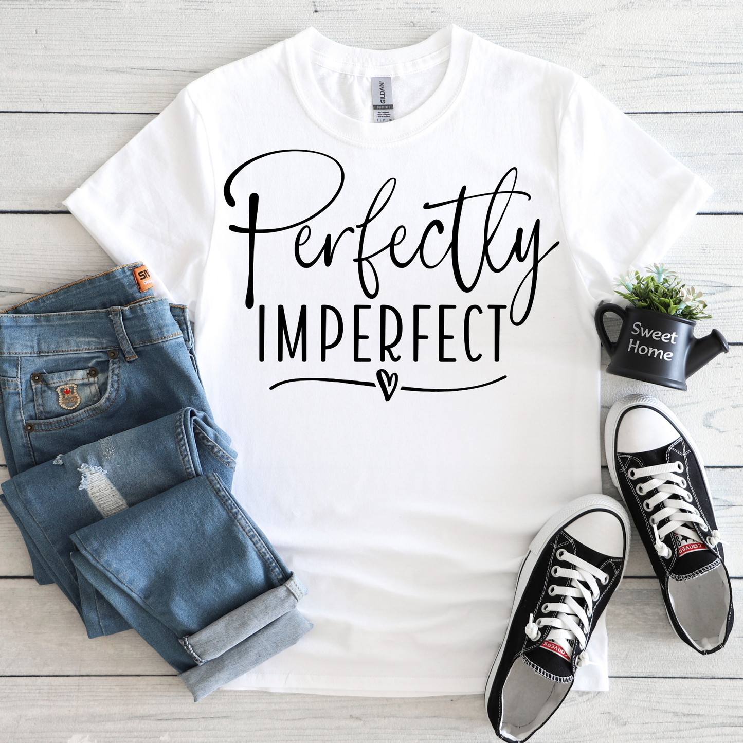 SPEAK LIFE COLLECTION - PERFECTLY IMPERFECT TEE