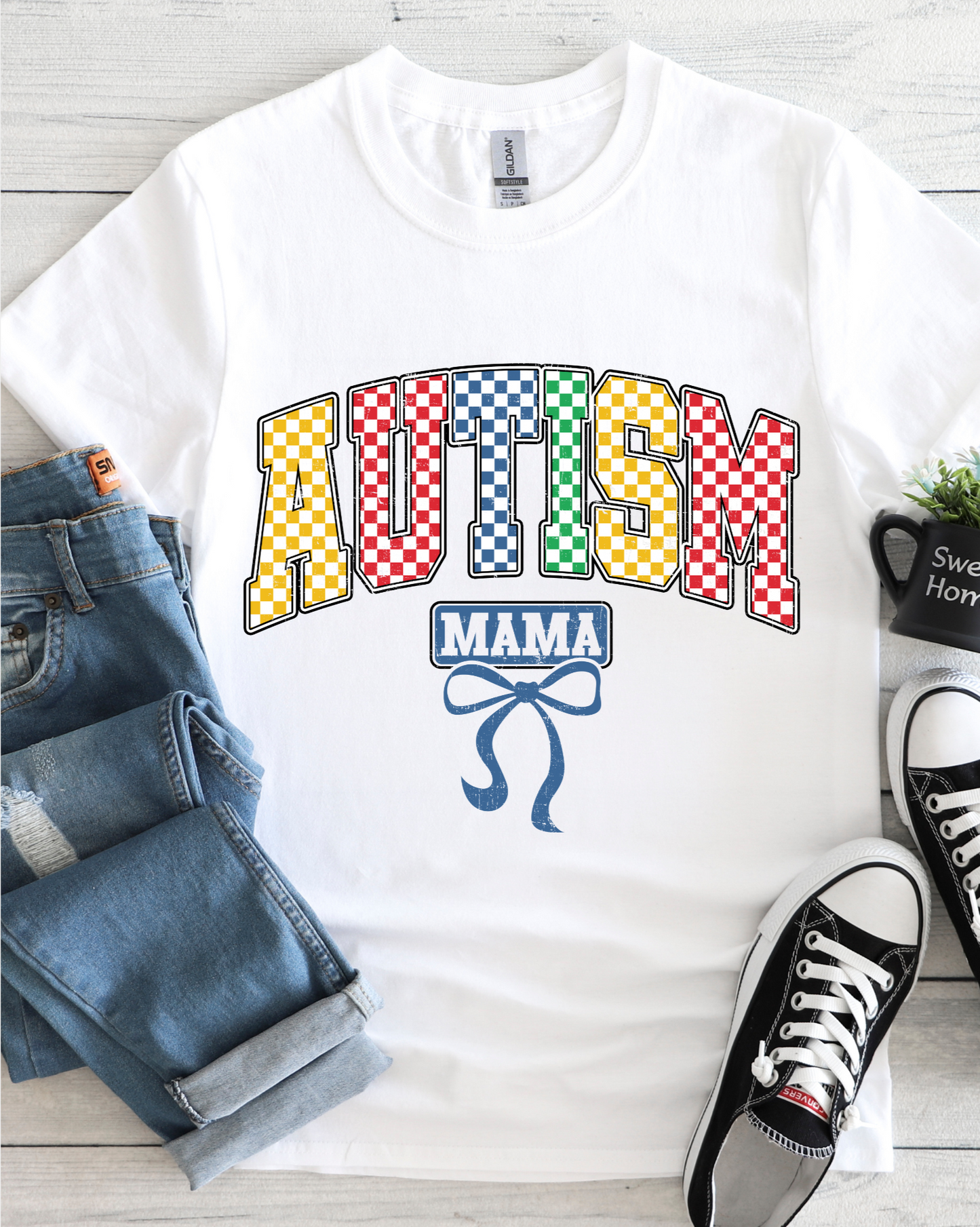COLOR FOR A CAUSE COLLECTION - AUTISM MAMA TEE