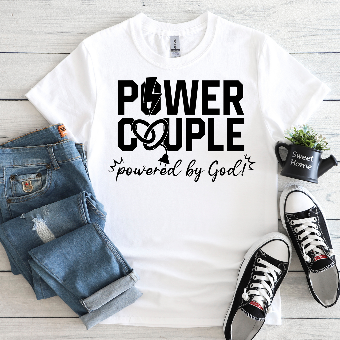 HIS & HERS COLLECTION - POWER COUPLE TEE