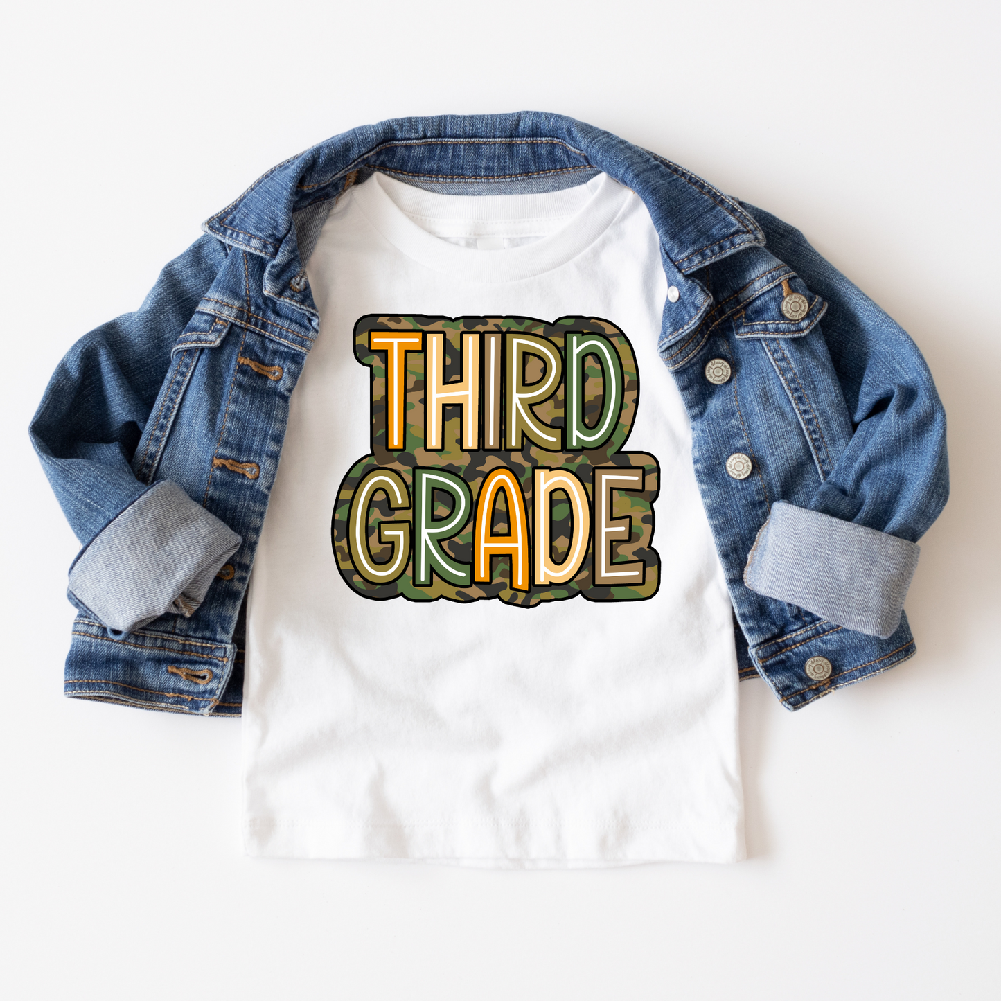 SCHOOL VIBES COLLECTION - 3RD GRADE BOY TEE