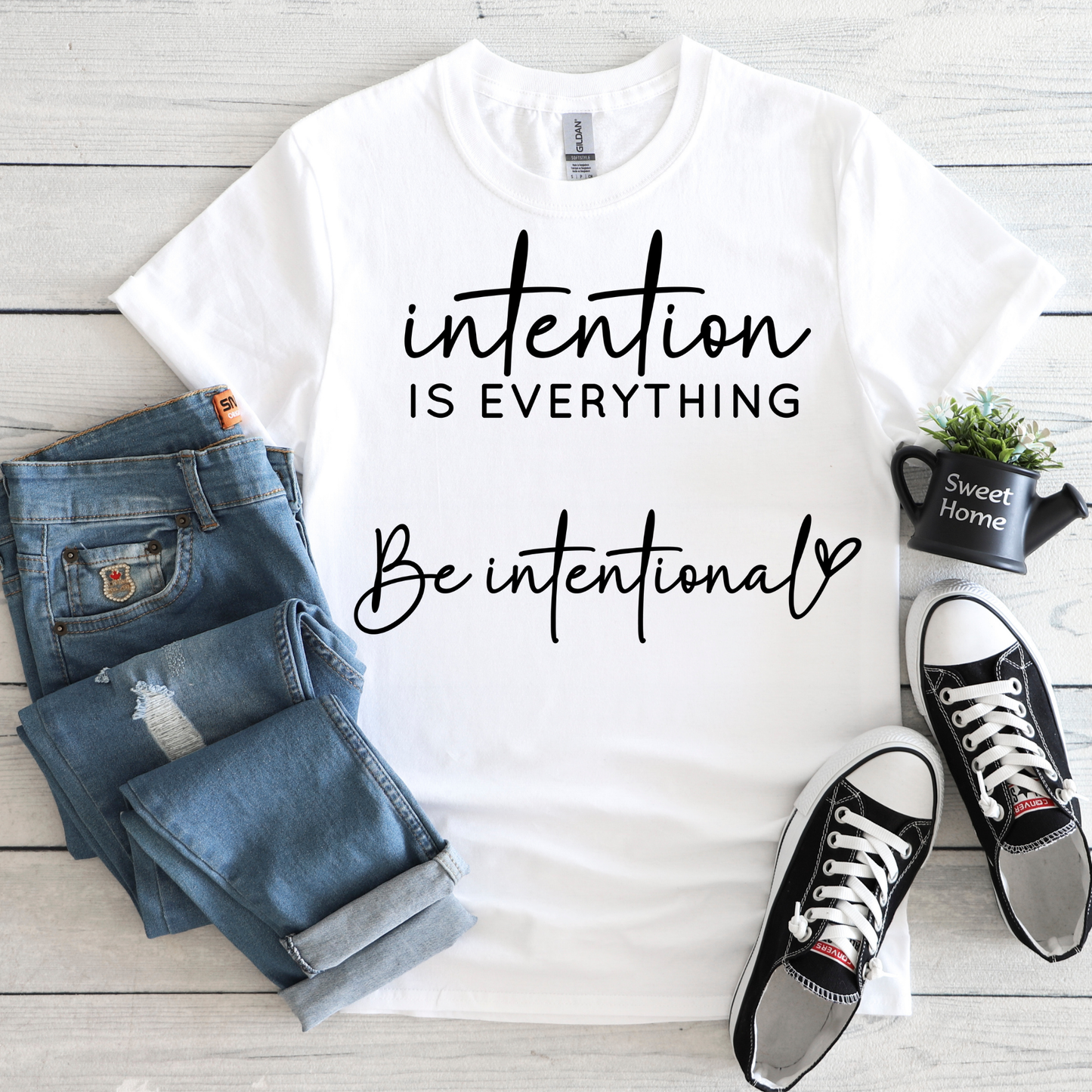 SPEAK LIFE COLLECTION - INTENTION IS EVERYTHING TEE