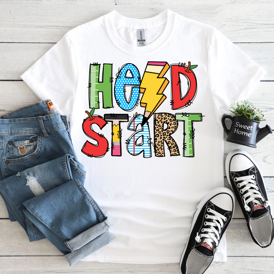 SCHOOL VIBES COLLECTION - HEADSTART TEE
