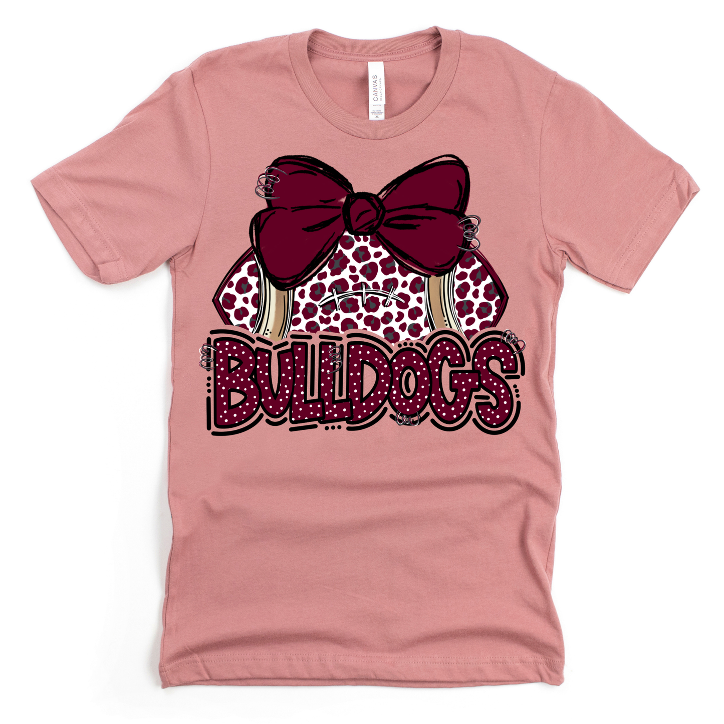 MAGNOLIA STATE COLLECTION - BULLDOGS RIBBON TEE