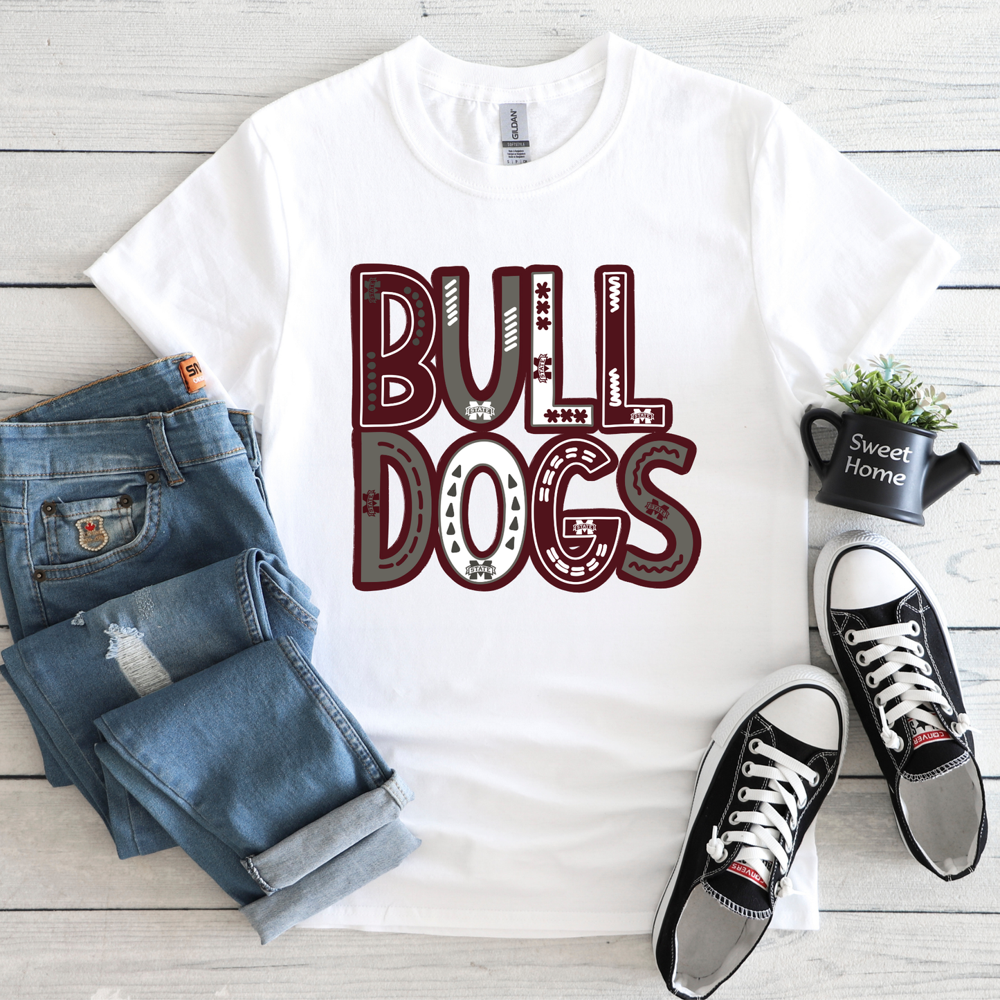 MAGNOLIA STATE COLLECTION - BULL DOGS TEE