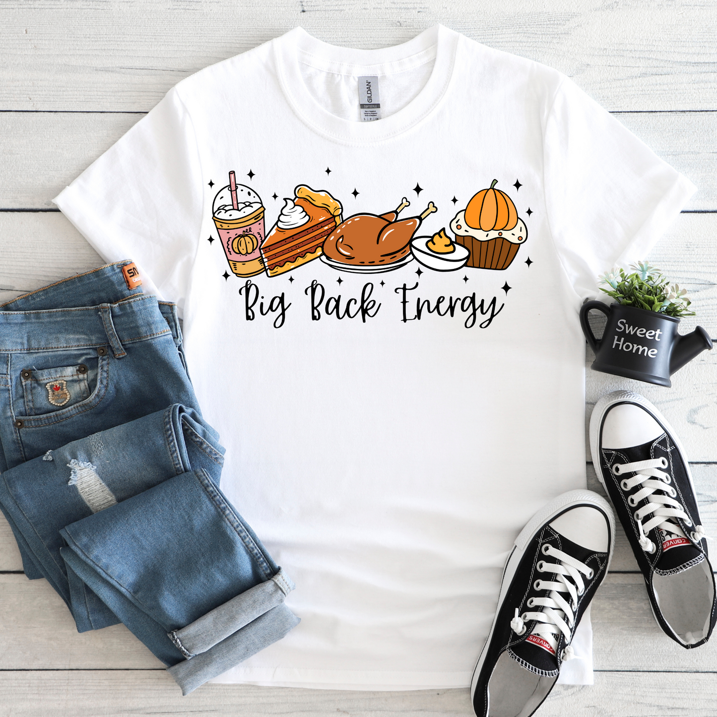 HOLIDAY VIBES - BIG BACK ENERGY TEE