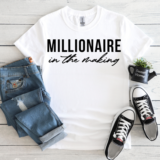 EMPOWERED & INSPIRED COLLECTION - MILLIONAIRE IN THE MAKING TEE