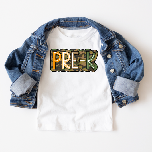 SCHOOL VIBES COLLECTION - PRE K BOY TEE