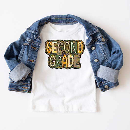 SCHOOL VIBES COLLECTION - 2ND GRADE BOY TEE