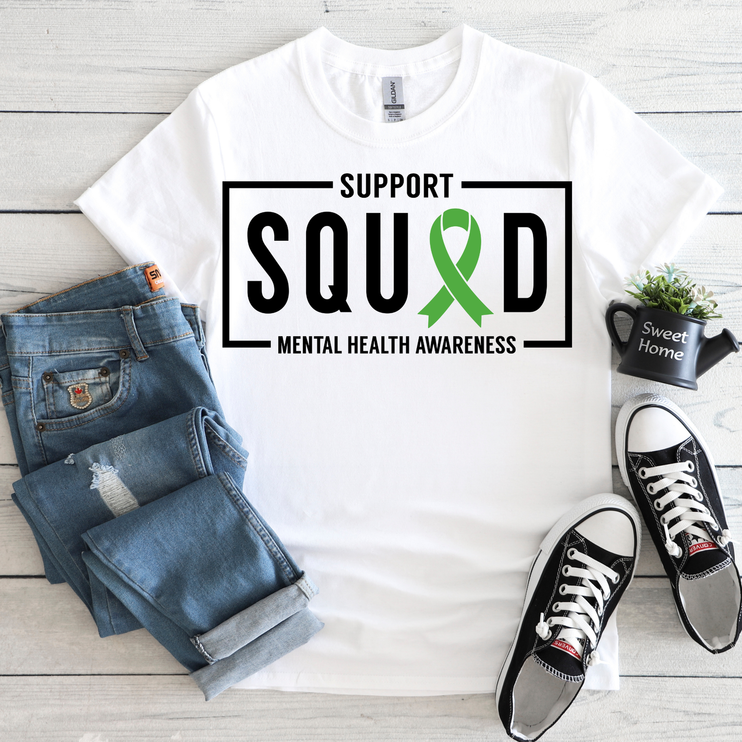 COLOR FOR A CAUSE - MENTAL HEALTH SUPPORT SQUAD TEE