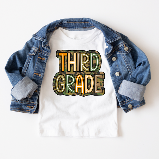 SCHOOL VIBES COLLECTION - 3RD GRADE BOY TEE